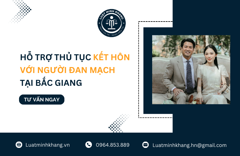 Hỗ trợ thủ tục kết hôn với người Đan Mạch tại Bắc Giang