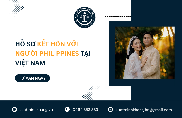 Hồ sơ kết hôn với người Philippin tại Việt Nam