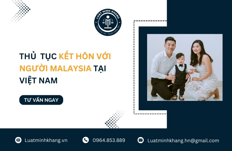 Thủ tục kết hôn với người Malaysia tại Việt Nam