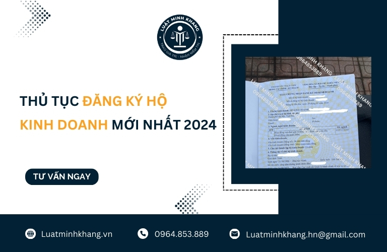 Thủ tục đăng ký hộ kinh doanh mới nhất 2024