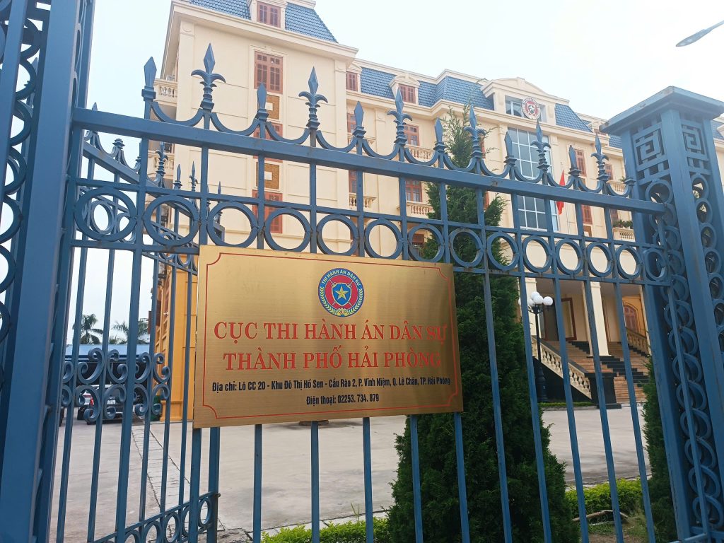 Cục thi hành án thành phố Hải Phòng