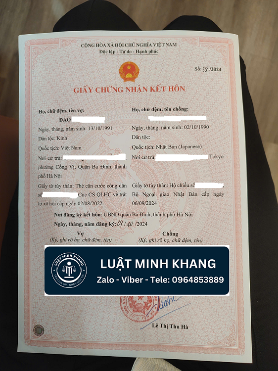Kết hôn với người Nhật