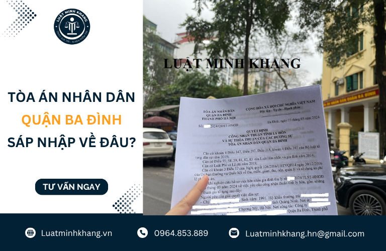 Tòa án Quận Ba Đình sáp nhập về đâu?