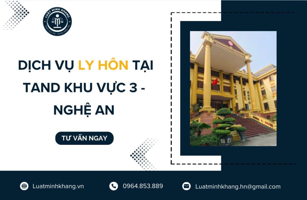 Dịch vụ ly hôn tại TAND khu vực 3 - Hà Nội