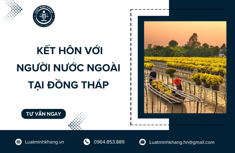 Kết hôn với người nước ngoài tại Đồng Tháp
