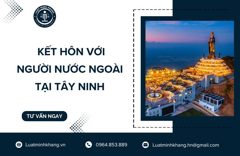 Kết hôn với người nước ngoài tại Tây Ninh