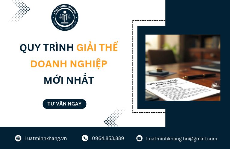 Quy trình giải thể doanh nghiệp mới nhất